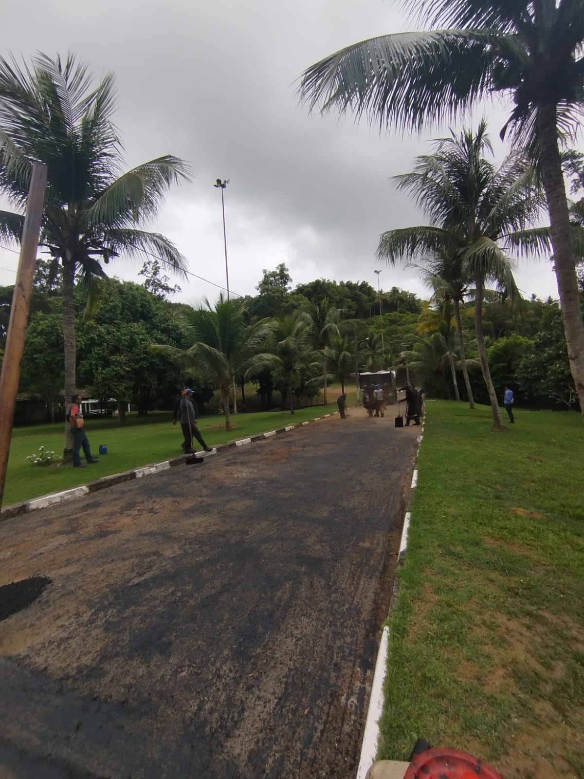 Antes - Clube / Área Verde