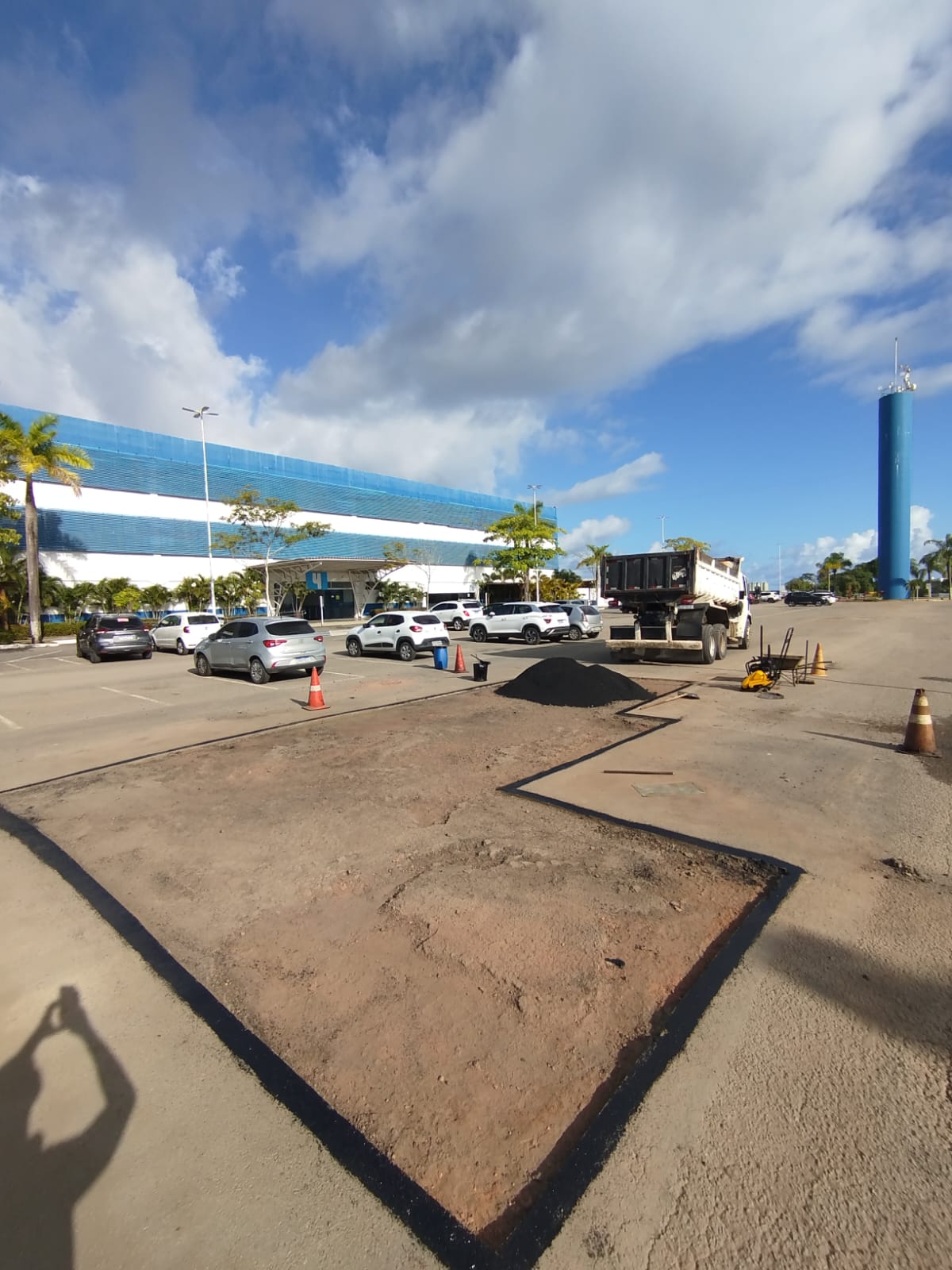 Antes - Estacionamento