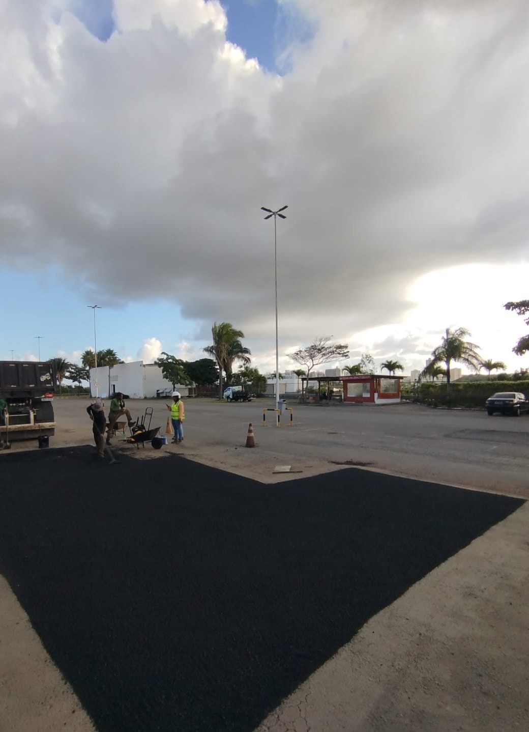 Depois - Estacionamento